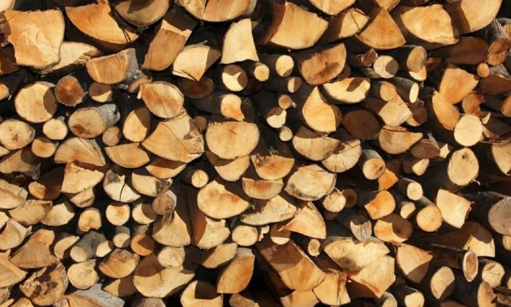modul în care îți aranjezi lemnele de foc în curte