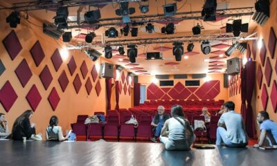 actorul marcel iureș și criticul de teatru marina constantinescu, prezenți