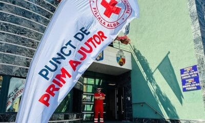 foto: puncte de prim ajutor la alba iulia, în perioada