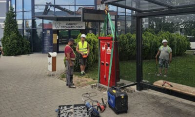 primăria alba iulia, explicații legate de demontarea automatelor vechi de