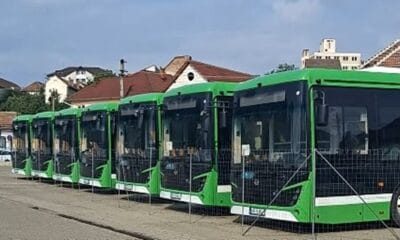 video: transport public cu autobuze electrice în blaj, în regie