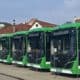 video: transport public cu autobuze electrice în blaj, în regie
