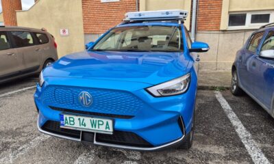 o "mașină polițist", în teste pe străzile din alba iulia. vânează